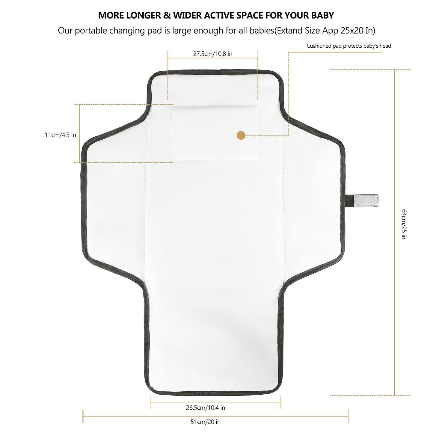 Tothive™ Portable Baby Changing Pad